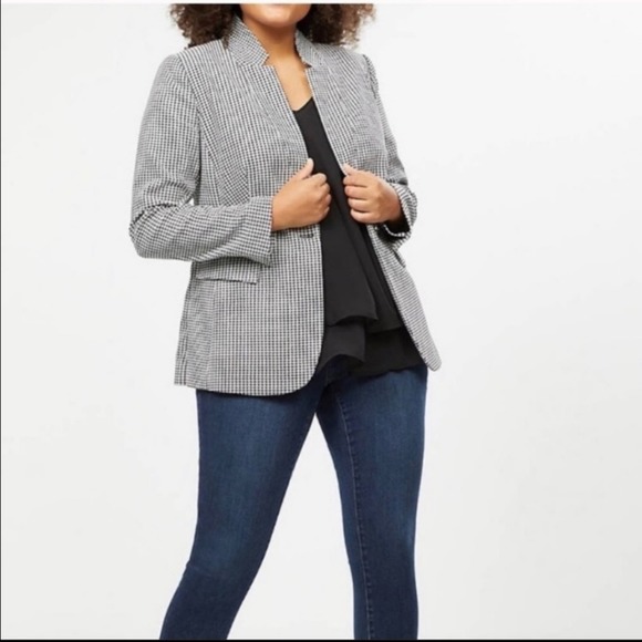 Lane Bryant Jackets & Blazers - Lane Bryant houndstooth blazer size 16